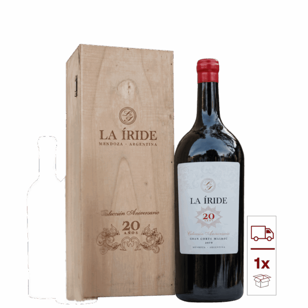 LA IRIDE 20 AÑOS COLECCION ANIVERSARIO MALBEC 3L